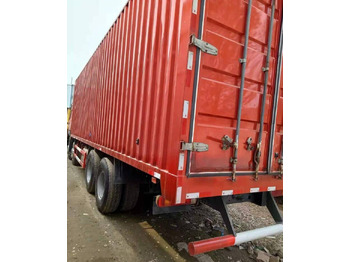Pengangkut kontainer/ Container truck Howo 8X4 Box Truck Box Van: gambar 3