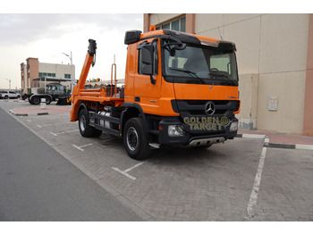 Truk skip loader MERCEDES-BENZ Actros