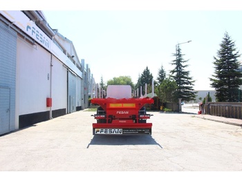 Semi-trailer flatbed baru Fesan FLATBED SIDE TIPPER: gambar 2