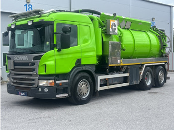 Truk vakum SCANIA P