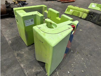 Counterweight untuk Peralatan konstruksi Liebherr LTM 1050-3.1 counterweight right 2.2 ton: gambar 2
