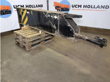 Penangguhan untuk Derek bergerak Terex AC 100 outrigger beam complete rear: gambar 3