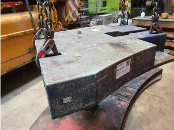 Counterweight untuk Derek bergerak Terex AC 205 counterweight right side 2,1 ton: gambar 3 Counterweight untuk Derek bergerak Terex AC 205 counterweight right side 2,1 ton: gambar 3