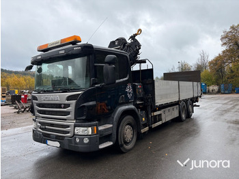 Truk flatbed SCANIA P 410