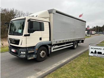 Truk dengan terpal samping MAN TGM 18.340