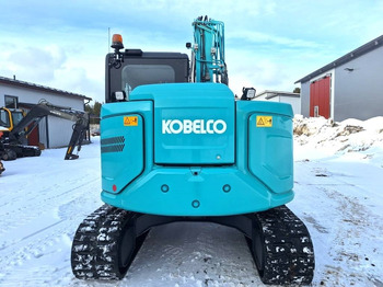 Ekskavator mini Kobelco SK75SR-7 PYÖRITTÄJÄLLÄ: gambar 4