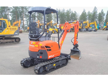 Ekskavator mini baru Kubota U17-3a UUSI, KALLISTAJALLA: gambar 4