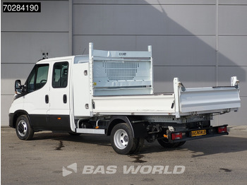 Van jungkit Iveco Daily 35C14 Kipper met Kist Dubbel Cabine Dubbellucht 3,5t Trekhaak Airco Cruise Euro6 Kieper Tipper Benne 2m3 Airco Trekhaak Cruise c: gambar 2