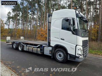 Truk flatbed baru Volvo FH 500 6X2 NEW! Machine transporter Lift+steering Axle VEB+ Euro 6: gambar 3