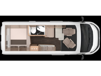 Mobil rumah terintegrasi KNAUS BOXLIFE 600