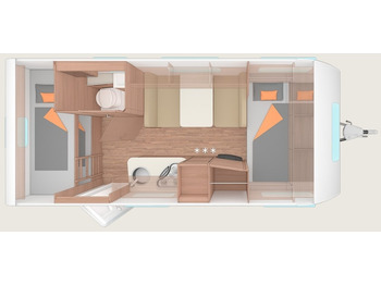 Karavan baru Weinsberg CaraOne 480 QDK: gambar 2