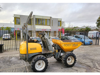 Tempat sampah mini Neuson 1001 mini dumper dump truck 1000 kg CE hi dump: gambar 1