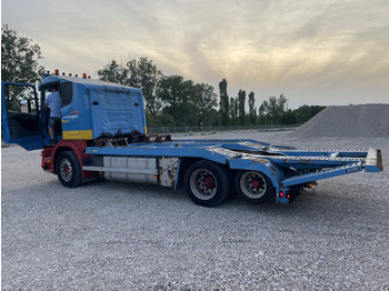 Truk pengangkut mobil untuk pengangkutan mesin berat SCANIA 164 480 V8 GS MEPPEL: gambar 5