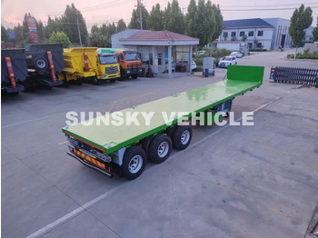Leasing SUNSKY Flat Deck Trailer with henred type axles and suspension SUNSKY Flat Deck Trailer with henred type axles and suspension: gambar 1 Leasing SUNSKY Flat Deck Trailer with henred type axles and suspension SUNSKY Flat Deck Trailer with henred type axles and suspension: gambar 1