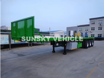 Leasing SUNSKY Flat Deck Trailer with henred type axles and suspension SUNSKY Flat Deck Trailer with henred type axles and suspension: gambar 2 Leasing SUNSKY Flat Deck Trailer with henred type axles and suspension SUNSKY Flat Deck Trailer with henred type axles and suspension: gambar 2