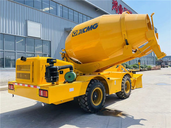 Pengaduk semen baru XCMG 4m3 Self-Loading Mobile Concrete Mixer Truck Automatic Concrete Mixer for Sale: gambar 5