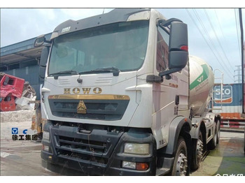Truk pengaduk beton XCMG Official 12m³ Used Truck-mounted Concrete Mixer G4804B Diesel Concrete Mixer Trucks Hot Sale: gambar 2
