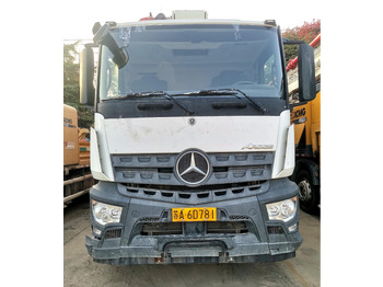Truk pompa beton XCMG Official HB62V Second Hand Concrete Pump Truck 62m Truck-mounted Concrete Pump Price: gambar 3