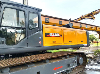 Anjungan pengeboran XCMG Official Xr220d 2017 Year Small Track Drilling Rig Used Hydraulic Rotary Drill Rig Price: gambar 3