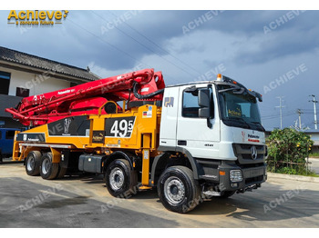 Truk pompa beton PUTZMEISTER
