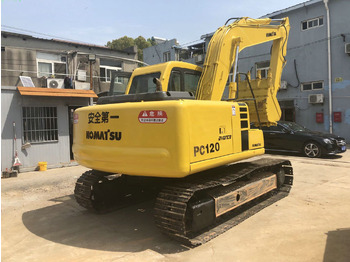 Ekskavator perayap Komatsu PC120 Secondhand Excavator Good Price on Sale: gambar 4