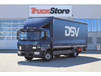 Truk dengan terpal samping MERCEDES-BENZ Atego 1224