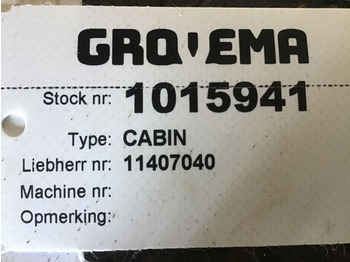 Kabin dan interior LIEBHERR