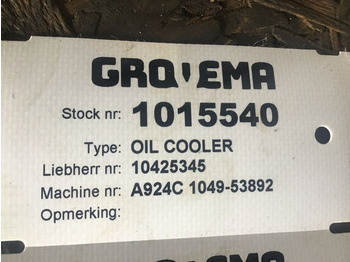 Radiator Liebherr Oil Cooler: gambar 2