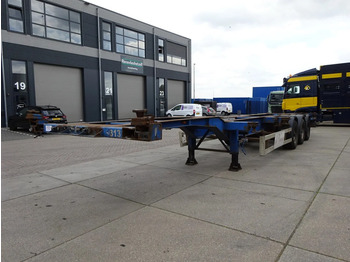 Semi-trailer pengangkut mobil Renders Container chassis / BPW + Drum / 40 FT: gambar 3