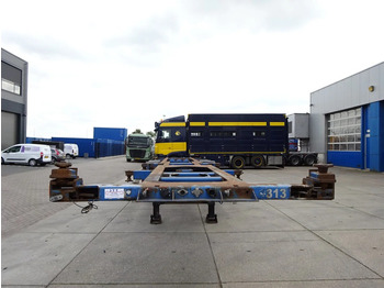 Semi-trailer pengangkut mobil Renders Container chassis / BPW + Drum / 40 FT: gambar 4