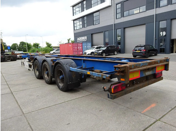 Semi-trailer pengangkut mobil Renders Container chassis / BPW + Drum / 40 FT: gambar 2
