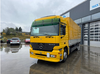 Truk dengan terpal samping MERCEDES-BENZ Actros 1835
