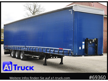 Semi-trailer dengan terpal samping KÖGEL