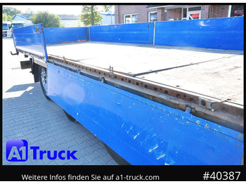 Semi-trailer flatbed KRONE Mega, Pritsche, 1 Vorbesitzer, TÜV 01-2026, Staplerhalterung: gambar 3