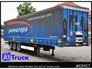 Semi-trailer dengan terpal samping KRONE SD