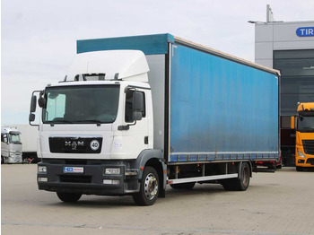 Truk dengan terpal samping MAN TGM 18.290