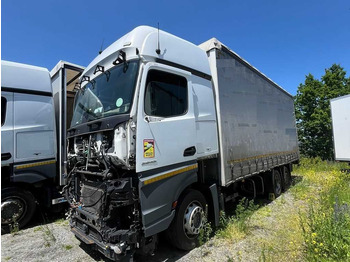 Truk dengan terpal samping MERCEDES-BENZ Actros 2542