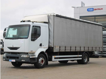 Truk dengan terpal samping RENAULT Midlum 270