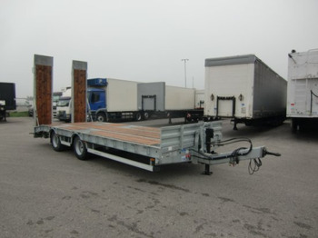 Trailer low bed baru HUMBAUR HBTZ 217224 BS schräg Tandem-Tieflader Verzinkt,  SAF-Achsen,: gambar 3