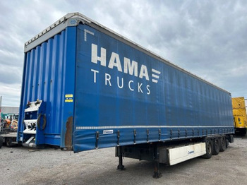 Semi-trailer dengan terpal samping KRONE SD