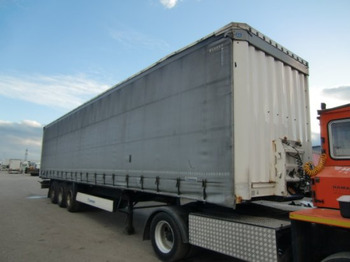 Semi-trailer dengan terpal samping KRONE SD
