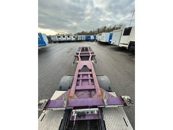Semi-trailer pengangkut mobil Web Trailer LPRS24 Heckschieber 1x20 ft 2x20 ft 1x40 ft: gambar 2
