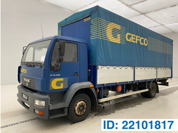 Truk dengan terpal samping MAN