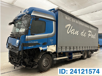 Truk dengan terpal samping MERCEDES-BENZ Actros 2642