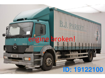 Truk dengan terpal samping MERCEDES-BENZ Atego 1823