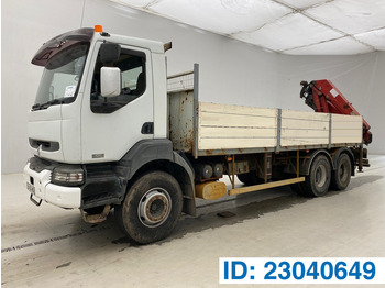 Truk flatbed RENAULT Kerax 420