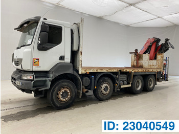 Truk flatbed RENAULT Kerax 430