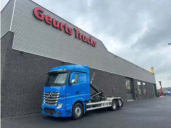 Hook lift Mercedes-Benz Actros 2545 6X2 MET HIAB MULTILIFT XR21S61 HAAKARMSYSTEEM / ABROLLKIPPER / HOOKLIFT: gambar 2