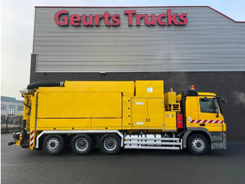 Truk vakum Mercedes-Benz Actros 3248 8X4 TRIDEM MTS DINO 12 SAUGBAGGER/SU: gambar 4