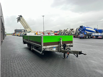 Trailer flatbed Möslein THT 11 BL G 2 ASSER TANDEM AANHANGER MET OPRIJPLANKEN: gambar 4